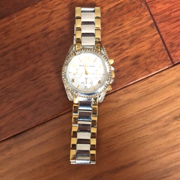 Michael Kors Two-Tone Stainless Steel Watch - Picture 2 of 4